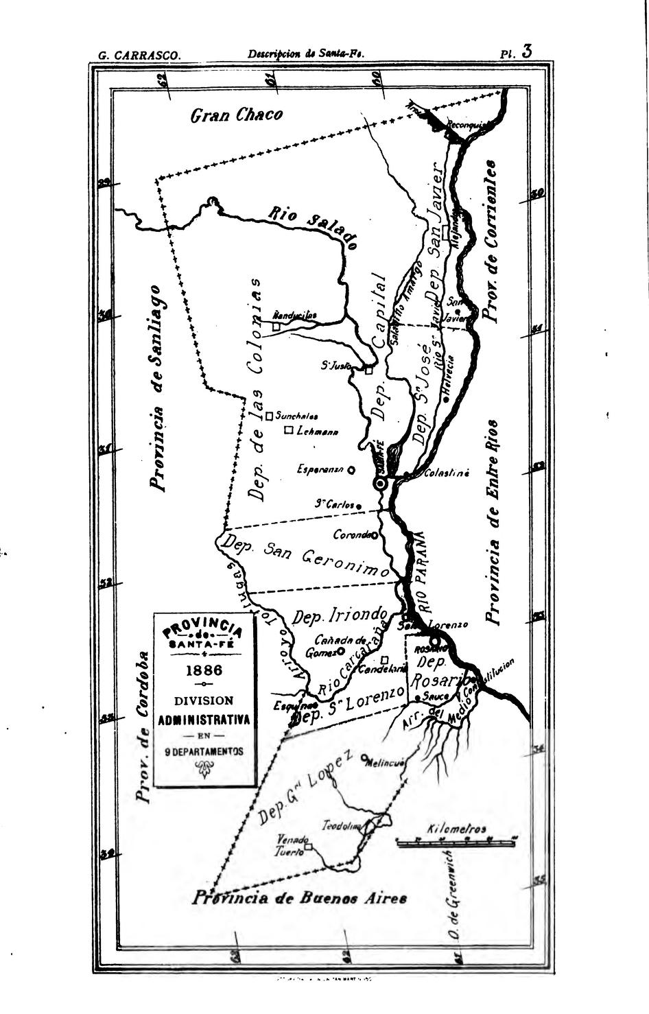 mapa santa fe