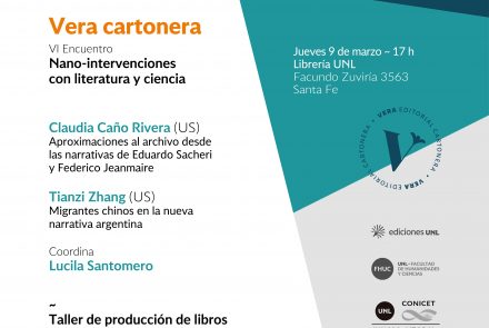 Encuentros Nano-intervenciones con literatura y ciencia